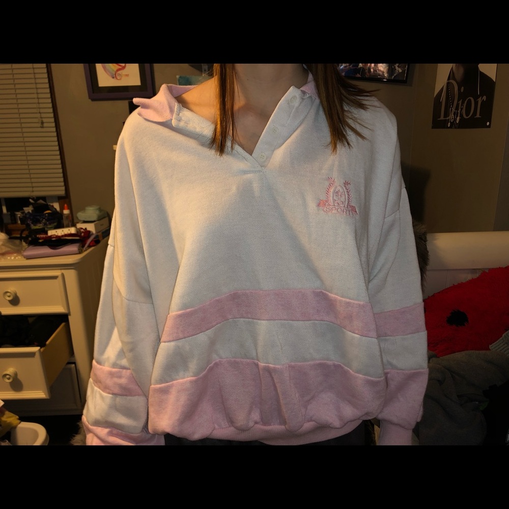 vintage golf sweater